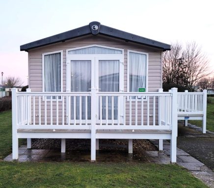 Front balcony at MTD Caravan Hire